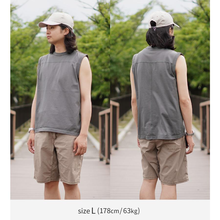 RAG（ラグ） クイックドライ スリーブレスTシャツ / メンズ トップス ノースリーブ 接触冷感 吸水速乾 UVカット | RAG | 13