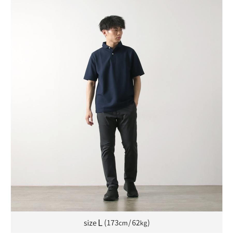 RAG（ラグ） アドバンス　ラウンドカラー　ポロシャツ / 半袖 トップス メンズ 吸水速乾 防臭 鹿の子 日本製 | RAG | 07