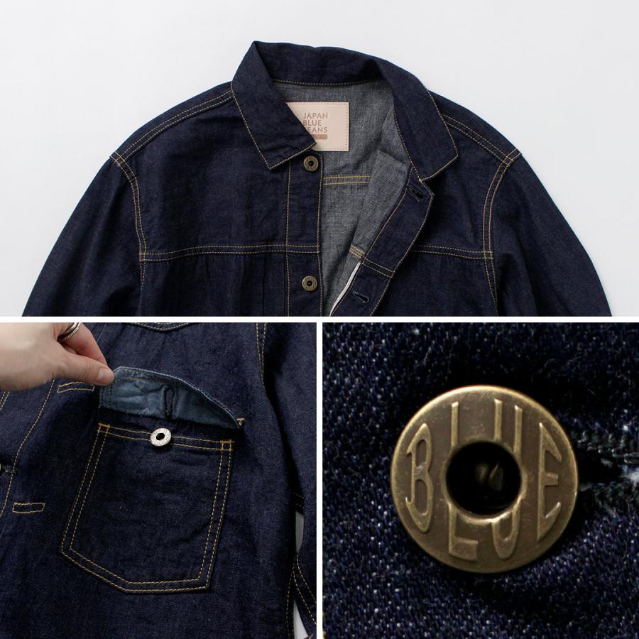 JAPAN BLUE JEANS（ジャパンブルージーンズ） 別注 ライトウエイト 1st Gジャン 8ozセルビッチ / サマーデニム セカンド Gジャン | JAPAN BLUE JEANS | 16