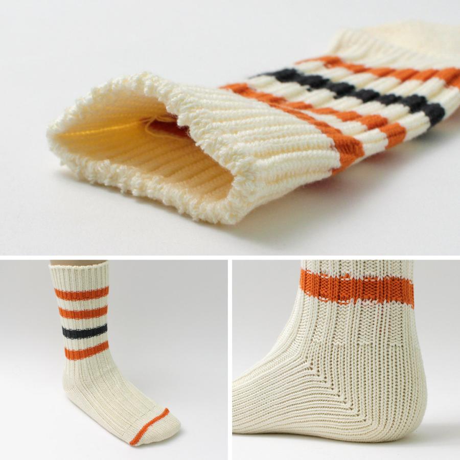 DECKA QUALITY SOCKS（デカ）M.A.P ヘビーウエイト ラインソックス / ユニセックス 靴下 ボーダー 日本製 SHOWATABE | decka Quality socks | 08