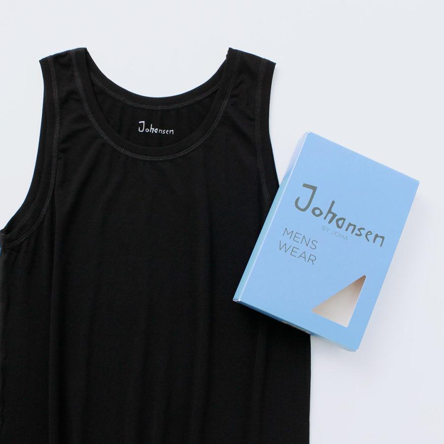 JOHA（ヨハ） オーガニックバンブー ストレッチアンダーシャツ タンクトップ / インナーウェア メンズ 袖なし 竹 抗菌 消臭 | joha | 07