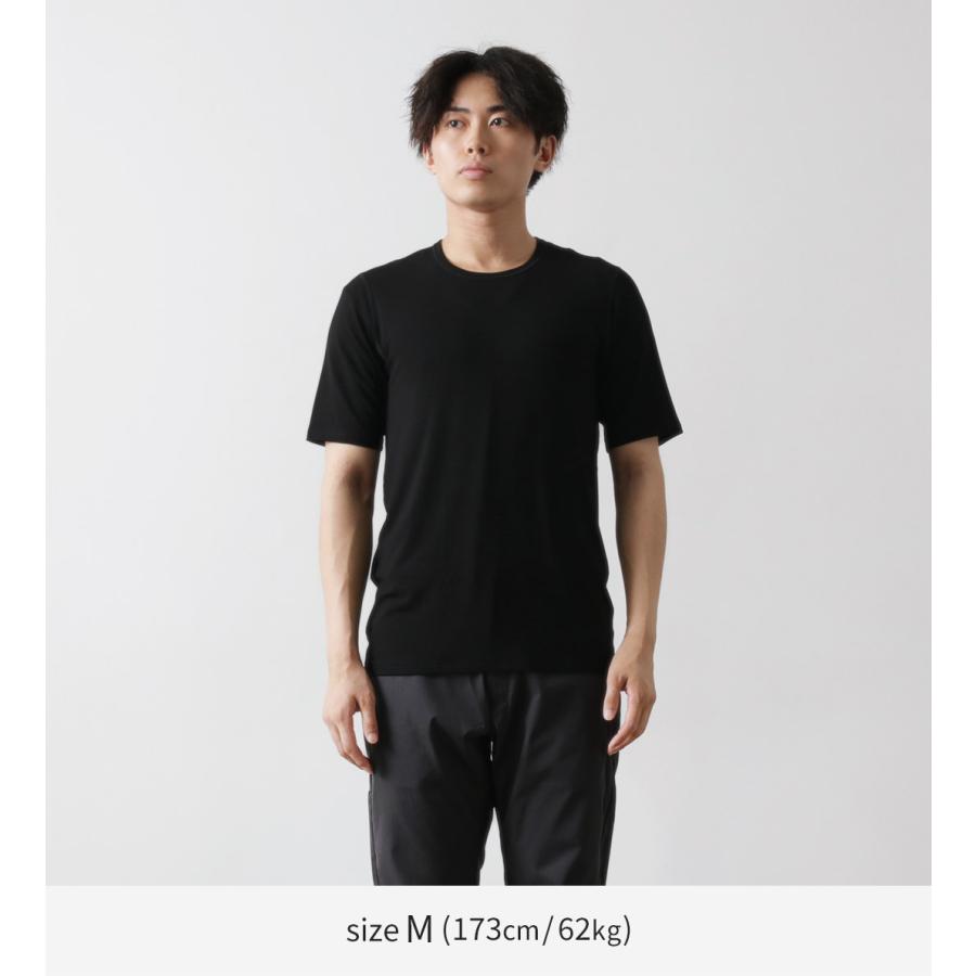 JOHA（ヨハ） オーガニックバンブー ストレッチ Tシャツ / インナーウェア メンズ 半袖 竹 抗菌 消臭 無地 MICHAEL T-SHIRT | joha | 06
