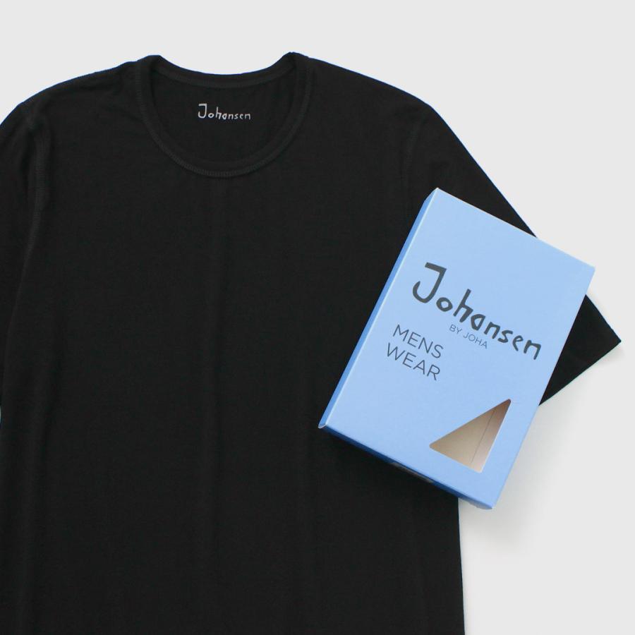 JOHA（ヨハ） オーガニックバンブー ストレッチ Tシャツ / インナーウェア メンズ 半袖 竹 抗菌 消臭 無地 MICHAEL T-SHIRT | joha | 08