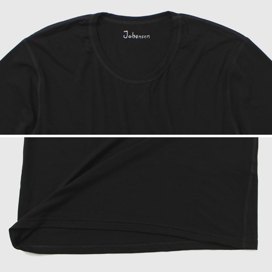 JOHA（ヨハ） オーガニックバンブー ストレッチ Tシャツ / インナーウェア メンズ 半袖 竹 抗菌 消臭 無地 MICHAEL T-SHIRT | joha | 09