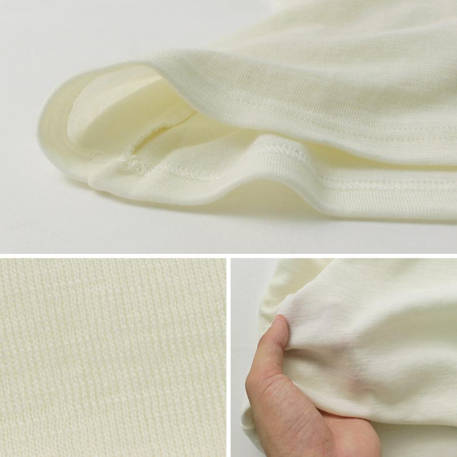 JOHA（ヨハ） 100%メリノウール アンダーシャツ タンクトップ / インナーウェア メンズ トップス 肌着 無地 | joha | 06