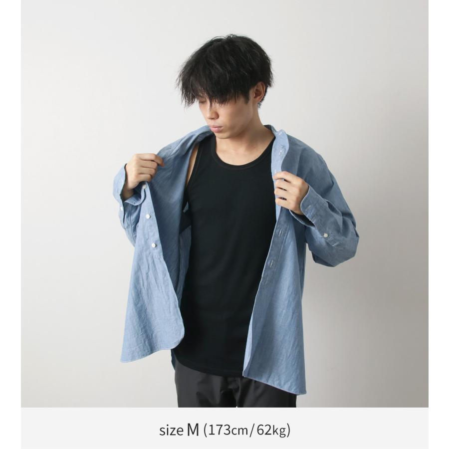 JOHA（ヨハ） 100%メリノウール アンダーシャツ タンクトップ / インナーウェア メンズ トップス 肌着 無地 | joha | 08