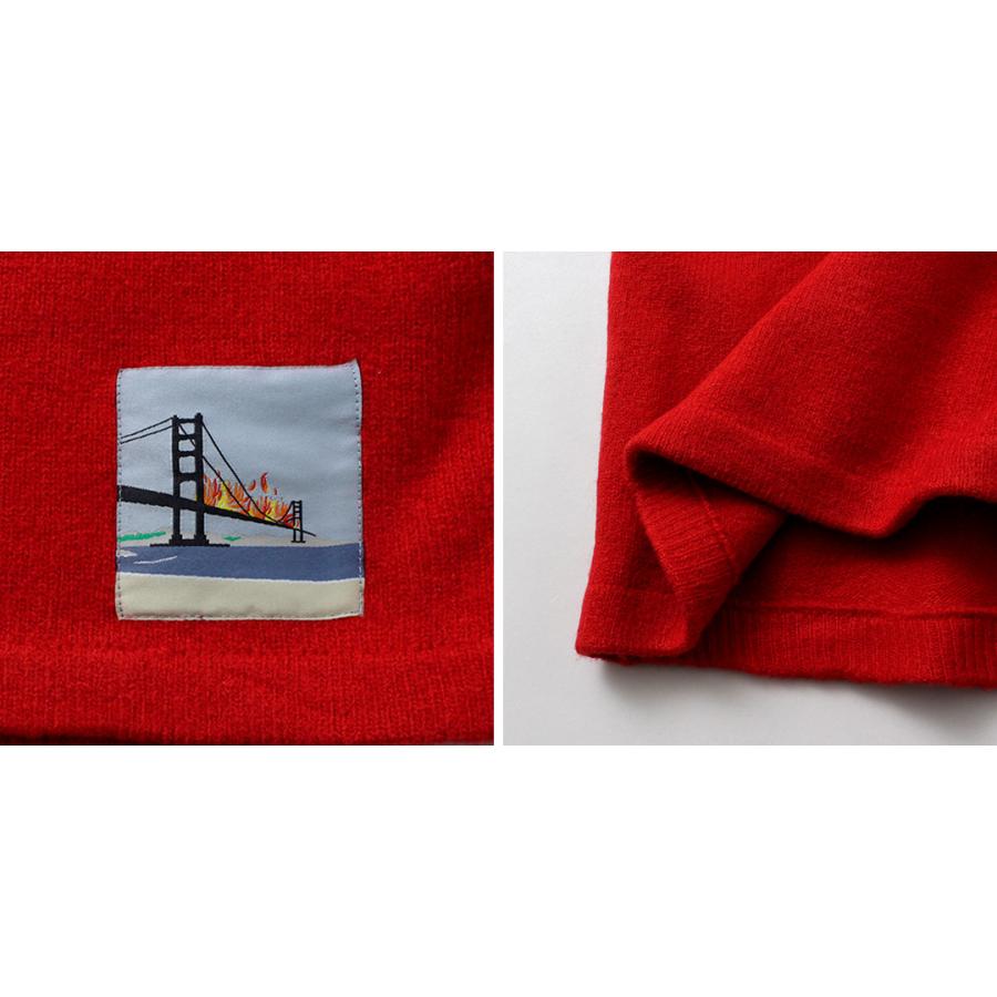 SON OF THE CHEESE（サノバチーズ） ヘネシー フットボール セーター / トップス ニット Vネック メンズ HENNY FOOTBALL SWEATER | SON OF THE CHEESE | 18