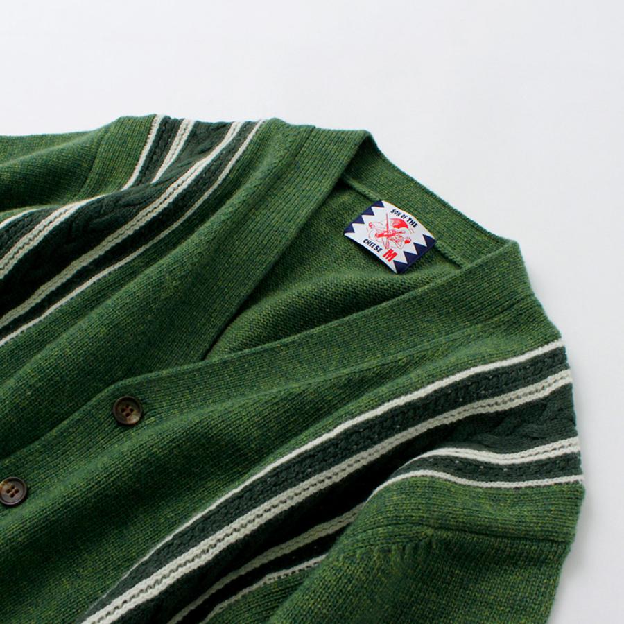 SON OF THE CHEESE（サノバチーズ） フリンジニット カーディガン / トップス カーディガン ウール | SON OF THE CHEESE | 09