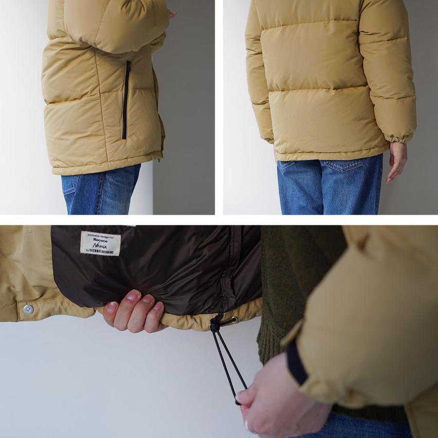 NANGA（ナンガ） 別注 SIERRA DESIGNS コーデュラ60/40 ジャムパック ダウンジャケット / トリプルコラボ メンズ 日本製 撥水 防風 | NANGA | 14