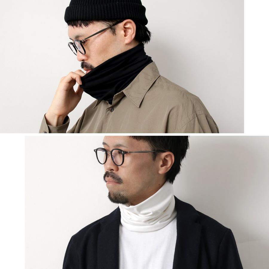 FYNELYNE ENGINEERED BY LIFILL コットニー ネックゲイター / メンズ ネックウォーマー キャップ ヘアバンド スーピマコットン | FYNELYNE engineered by LIFiLL | 05