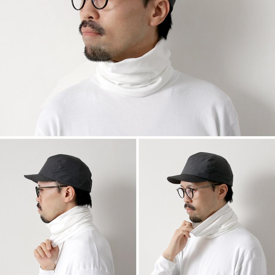FYNELYNE ENGINEERED BY LIFILL コットニー ネックゲイター / メンズ ネックウォーマー キャップ ヘアバンド スーピマコットン | FYNELYNE engineered by LIFiLL | 08