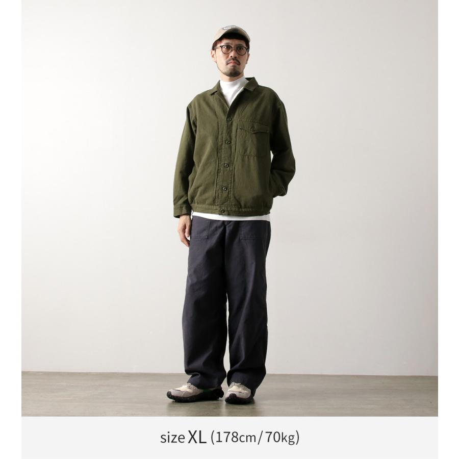 JAPAN BLUE JEANS（ジャパンブルージーンズ） 別注 ミリタリーヘリンボン ジャケット / コットンウール メンズ | JAPAN BLUE JEANS | 07