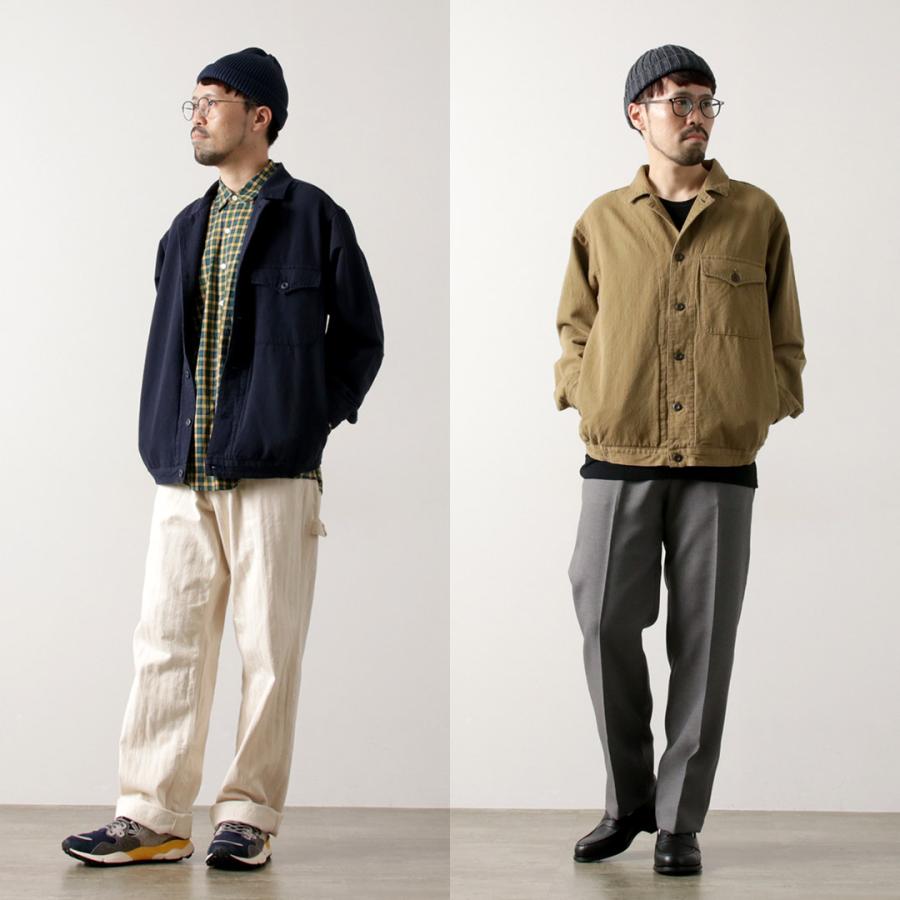 JAPAN BLUE JEANS（ジャパンブルージーンズ） 別注 ミリタリーヘリンボン ジャケット / コットンウール メンズ | JAPAN BLUE JEANS | 08