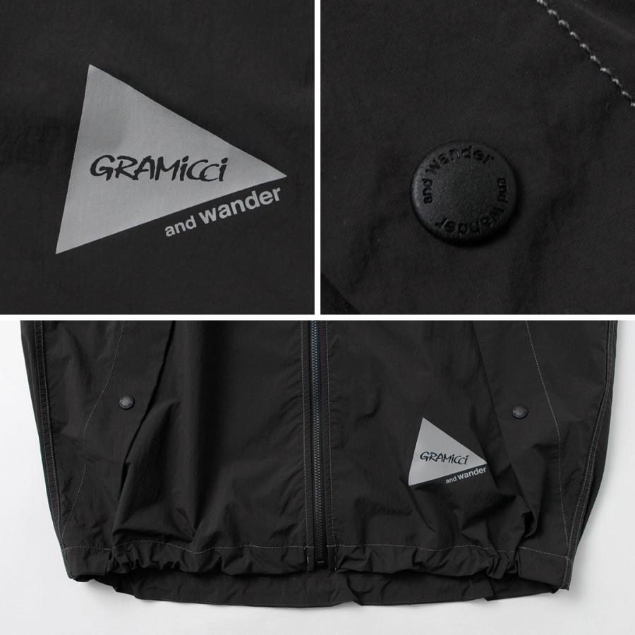 AND WANDER（アンドワンダー） グラミチ コラボ ブラッシュ ナイロンジャケット / メンズ ブルゾン | and wander | 18