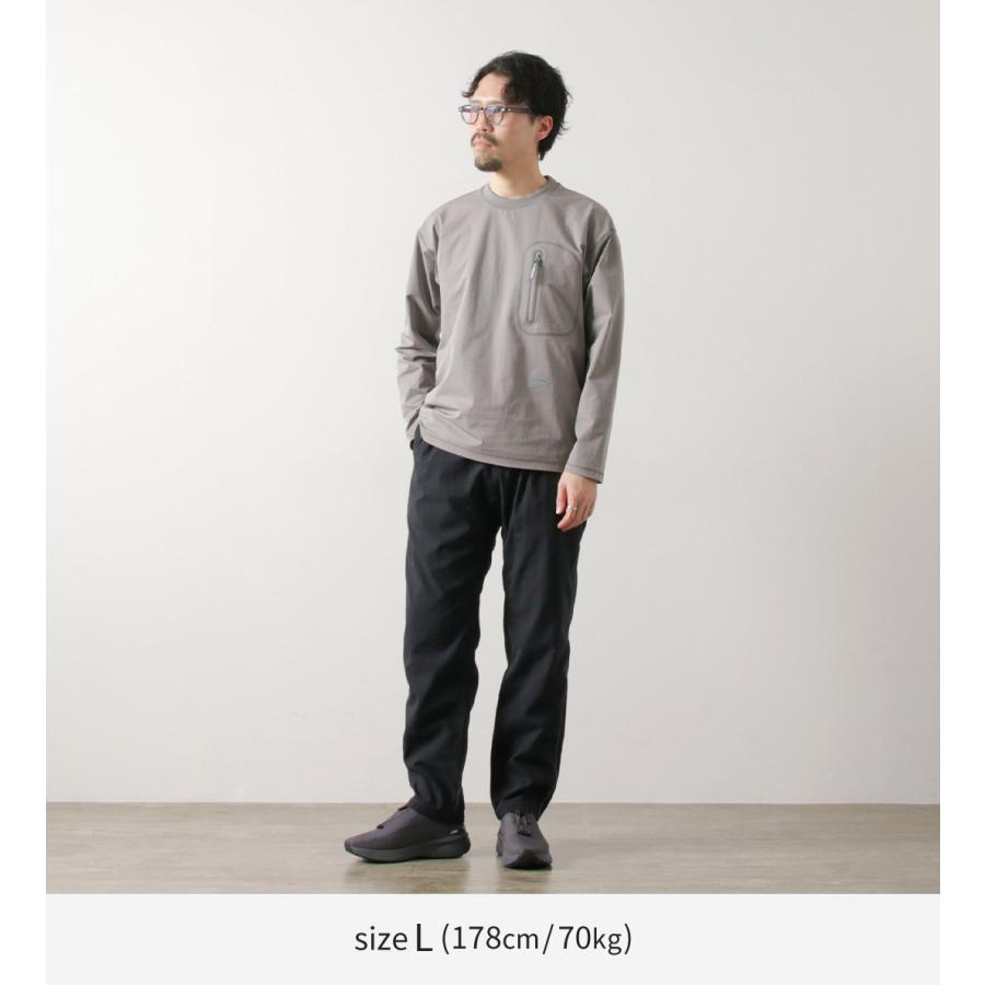 AND WANDER（アンドワンダー） グラミチ ナイロン クライミング パンツ / メンズ ボトムス イージーパンツ ウエストゴム 総ゴム | and wander | 05
