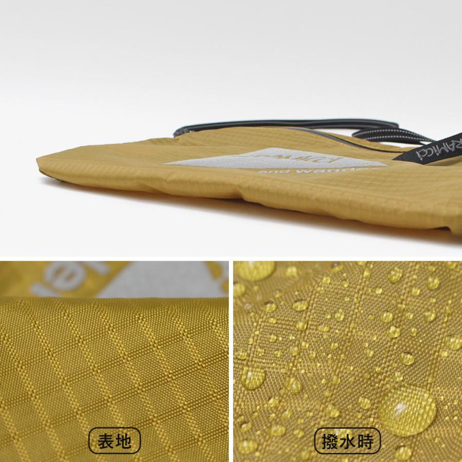 AND WANDER（アンドワンダー） グラミチ ナイロンサコッシュ / ポーチ 撥水 バッグ ナイロン アウトドア レジャー 肩掛け | and wander | 09