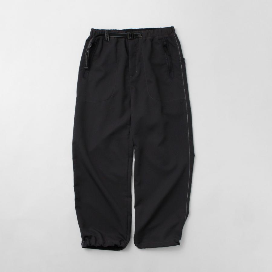 and wander AND WANDER（アンドワンダー） ベント パンツ / メンズ