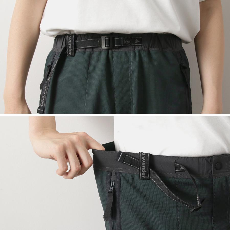 and wander（アンドワンダー） ベント パンツ / メンズ イージーパンツ