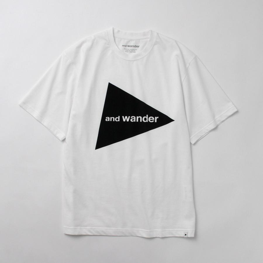 AND WANDER（アンドワンダー） ビッグ ロゴショートスリーブ TEE M Tシャツ / 半袖 | and wander | 04