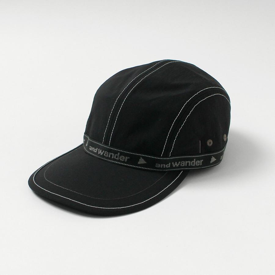 AND WANDER（アンドワンダー） ジャガード テープ キャップ 帽子 / メンズ 撥水 COOLMAX | and wander | 02