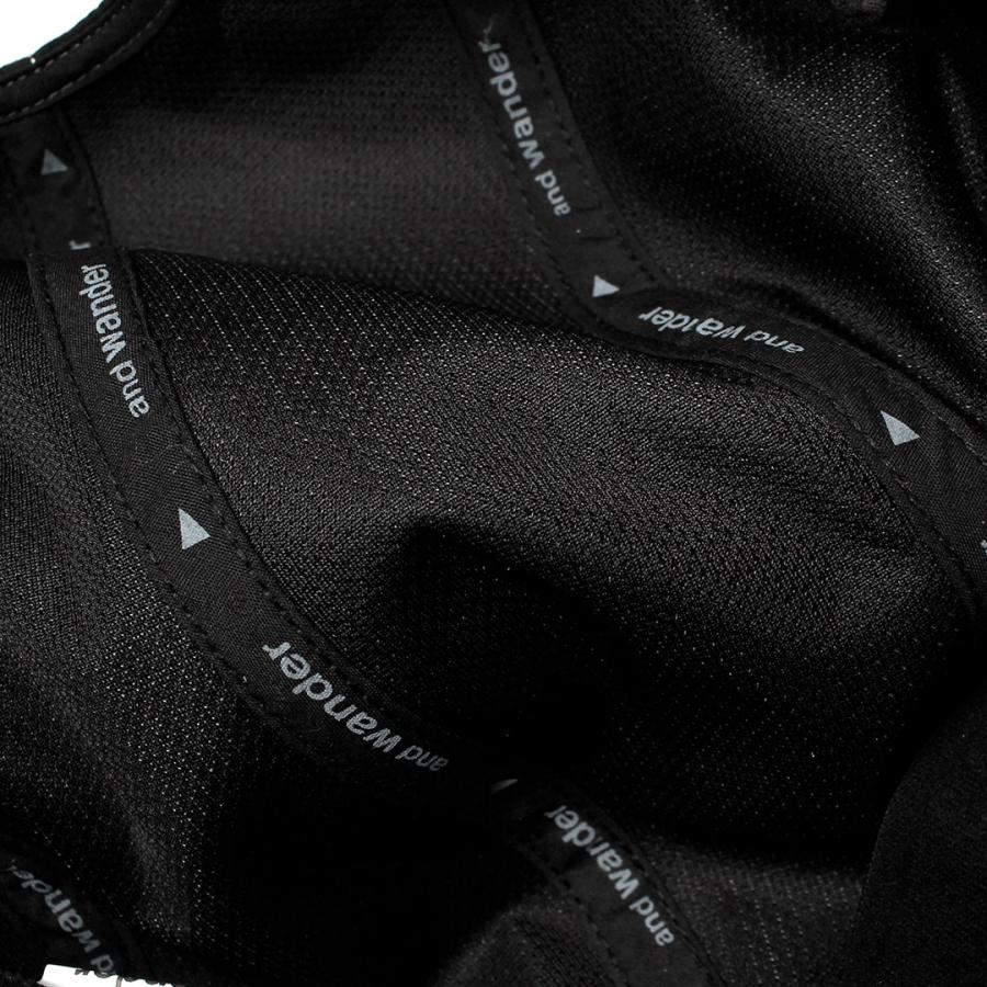 AND WANDER（アンドワンダー） ジャガード テープ キャップ 帽子 / メンズ 撥水 COOLMAX | and wander | 06