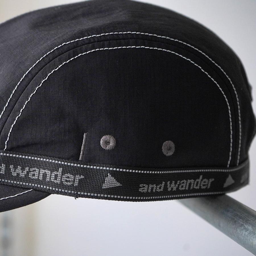 AND WANDER（アンドワンダー） ジャガード テープ キャップ 帽子 / メンズ 撥水 COOLMAX | and wander | 09