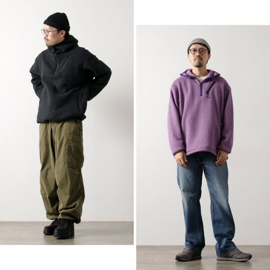 JUGEM（ジュゲム） フリース バラクラバ パーカ / メンズ POLARTEC 保温 軽量 アウトドア FLEECE BALACLAVA PK | JUGEM | 14