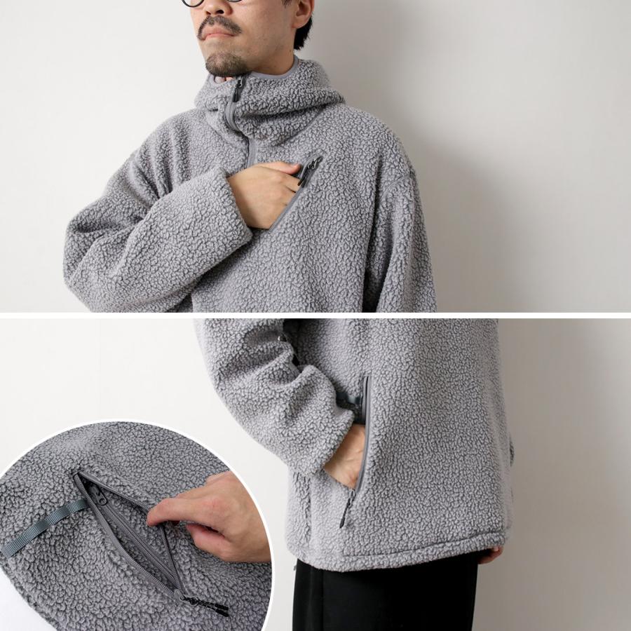 JUGEM（ジュゲム） フリース バラクラバ パーカ / メンズ POLARTEC