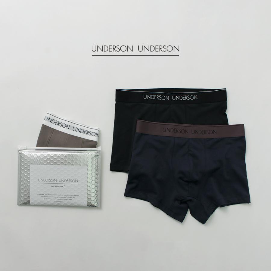 UNDERSON UNDERSON（アンダーソン アンダーソン） レギュラーショートボクサー / メンズ 和紙 吸湿速乾 アンダーウェア 下着 | UNDERSON UNDERSON