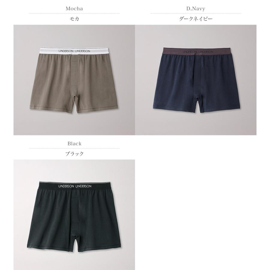 UNDERSON UNDERSON（アンダーソン アンダーソン） レギュラー ボクサー トランクス / メンズ 和紙 吸湿速乾 アンダーウェア 下着 | UNDERSON UNDERSON | 04