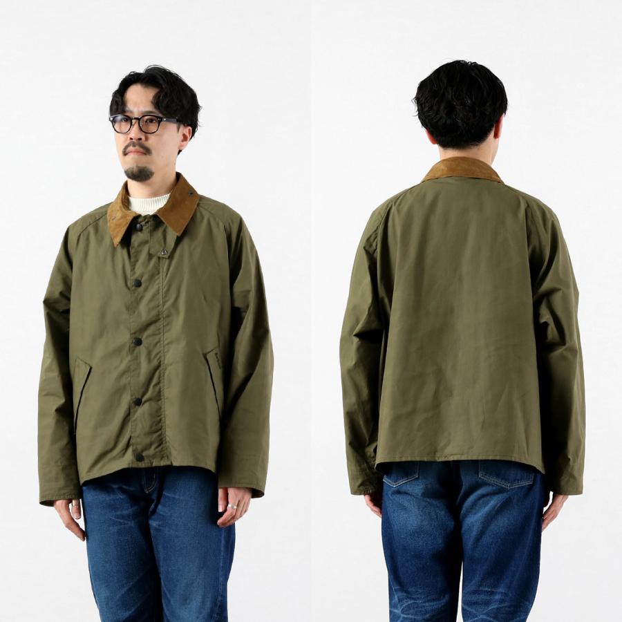 BARBOUR（バブアー） トランスポート パラフィンコットン ジャケット / ライトアウター ブルゾン メンズ ワークジャケット | Barbour | 16