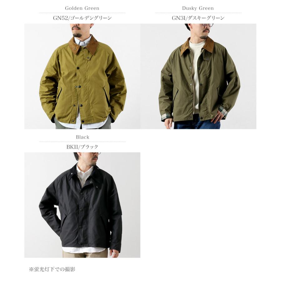 BARBOUR（バブアー） トランスポート パラフィンコットン ジャケット / ライトアウター ブルゾン メンズ ワークジャケット | Barbour | 04