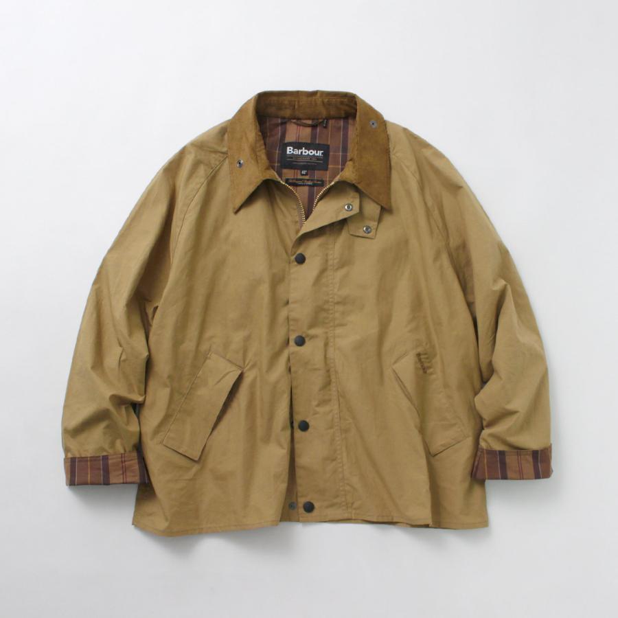 BARBOUR（バブアー） トランスポート パラフィンコットン ジャケット / ライトアウター ブルゾン メンズ ワークジャケット 春秋 | Barbour | 04