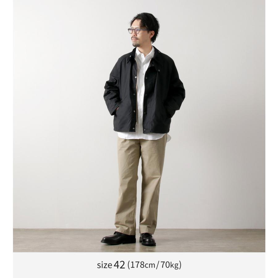 BARBOUR（バブアー） トランスポート パラフィンコットン ジャケット / ライトアウター ブルゾン メンズ ワークジャケット 春秋 | Barbour | 05
