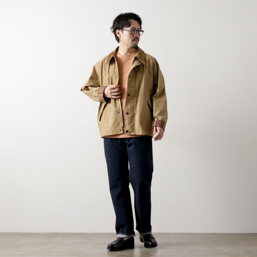 BARBOUR（バブアー） トランスポート パラフィンコットン ジャケット / ライトアウター ブルゾン メンズ ワークジャケット 春秋 | Barbour | 06