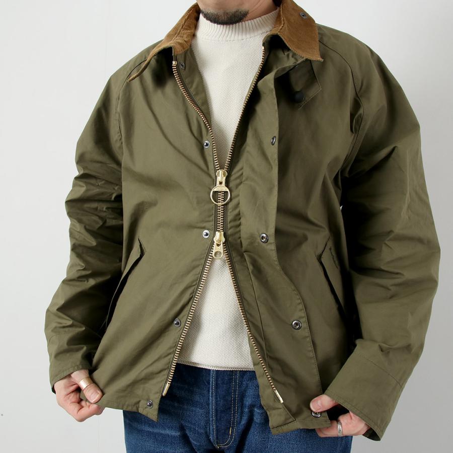 BARBOUR（バブアー） トランスポート パラフィンコットン ジャケット / ライトアウター ブルゾン メンズ ワークジャケット | Barbour | 12