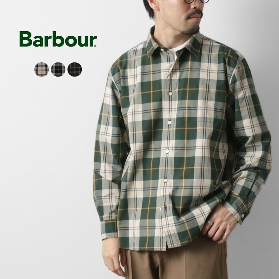 Barbour タータンチェックシャツ Sサイズ Barbour × BARACUTA》パッチワーク タータン チェック シャツ