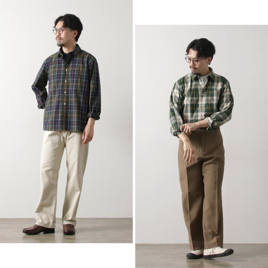 Barbour タータンチェックシャツ Sサイズ Barbour シャツ Renford タータンチェック シャツ（オーバー