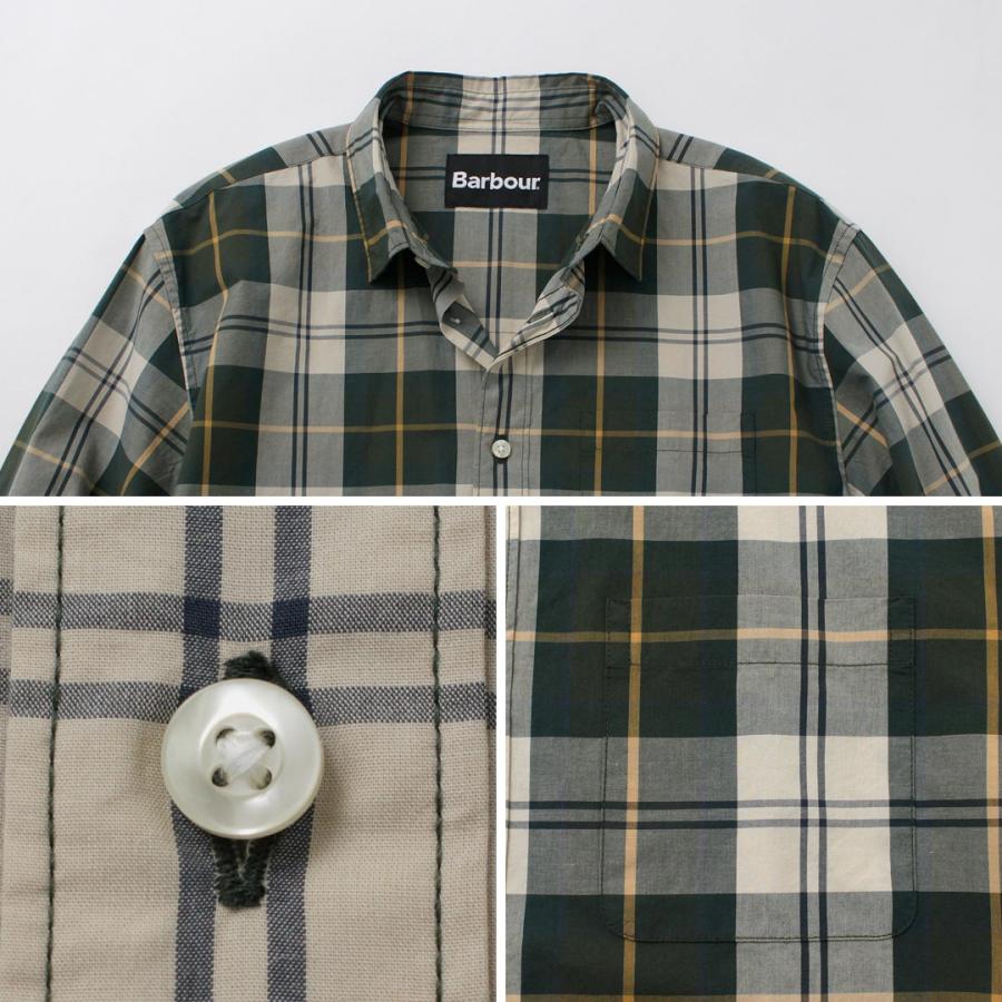 Barbour（バブアー） タゴン タータンチェック オーバーサイズ シャツ