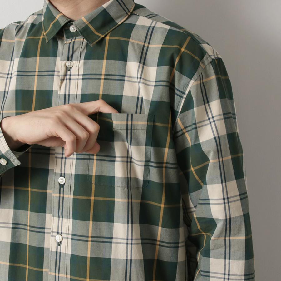 BARBOUR（バブアー） タゴン タータンチェック オーバーサイズ シャツ / メンズ 長袖 ロングスリーブ | Barbour | 10