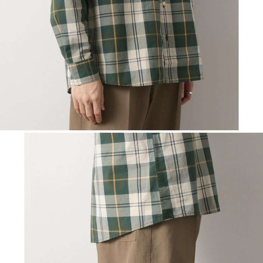 BARBOUR（バブアー） タゴン タータンチェック オーバーサイズ シャツ / メンズ 長袖 ロングスリーブ | Barbour | 11