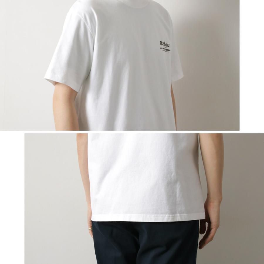 BARBOUR（バブアー） アウトドアグラフィック オーバーサイズ Tシャツ / メンズ 半袖 綿 コットン | Barbour | 13