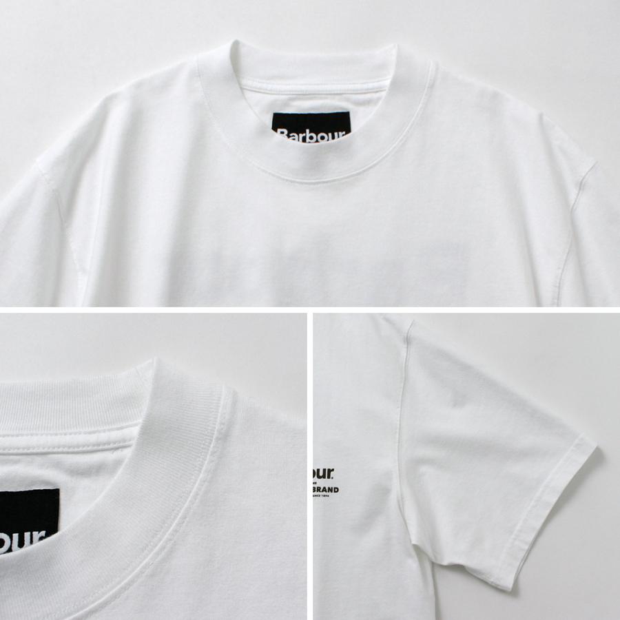 BARBOUR（バブアー） アウトドアグラフィック オーバーサイズ Tシャツ / メンズ 半袖 綿 コットン | Barbour | 14