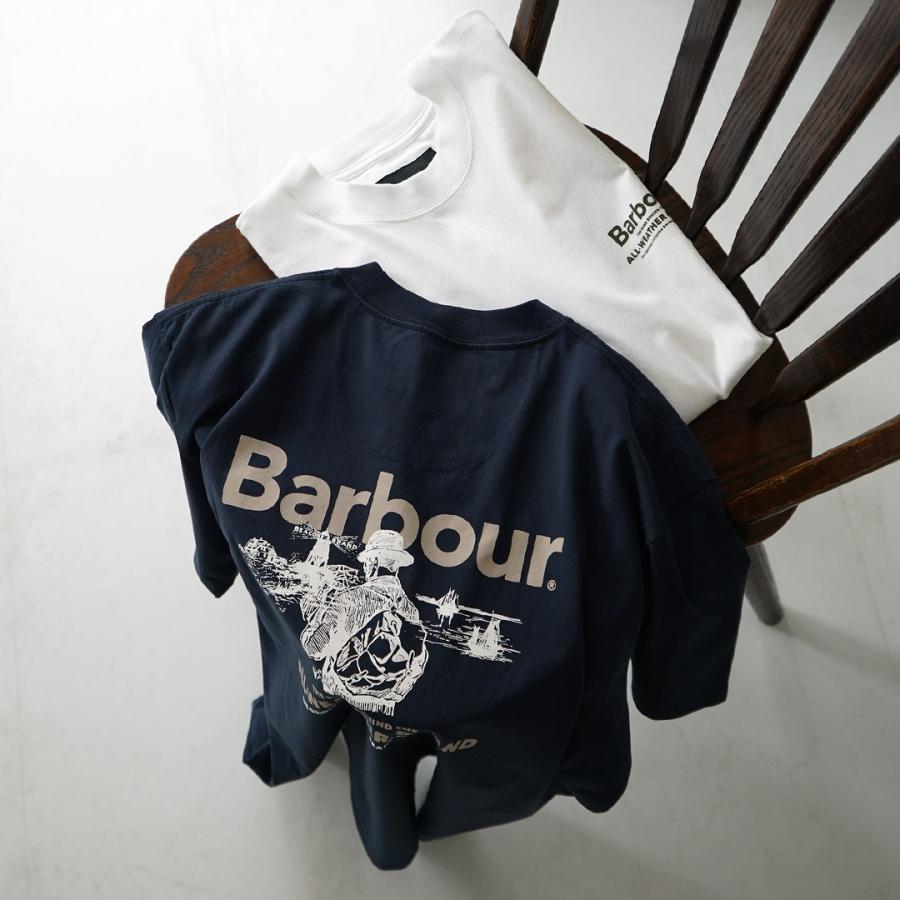 BARBOUR（バブアー） アウトドアグラフィック オーバーサイズ Tシャツ / メンズ 半袖 綿 コットン | Barbour | 07