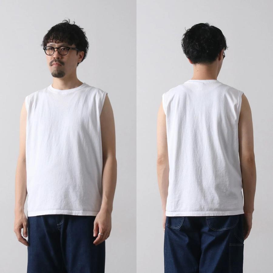 GOOD ON（グッドオン） ノースリーブ Tシャツ / メンズ コットン 無地 ピグメントダイ | GOOD ON | 13