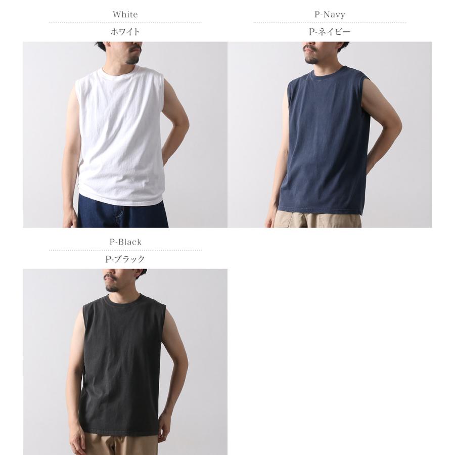 GOOD ON（グッドオン） ノースリーブ Tシャツ / メンズ コットン 無地 ピグメントダイ | GOOD ON | 04