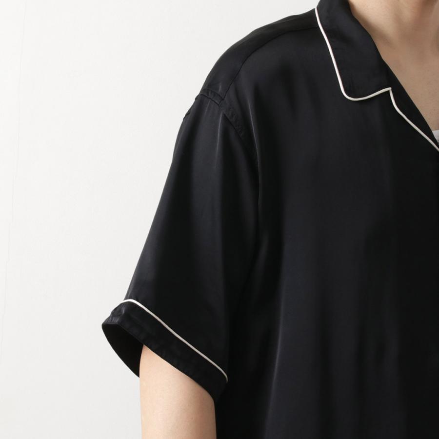 PENDLETON（ペンドルトン） パイピング エンブロイダリー オープンカラーシャツ / 半袖 レーヨン サテン 接触冷感 メンズ レディース | PENDLETON | 13