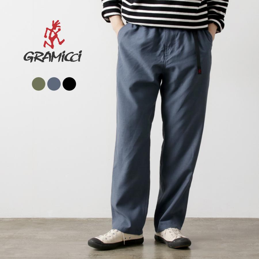 Gramicci　リネンブレンド　イージーテーパードパンツ　オールドブルー GRAMICCI GRAMICCI（グラミチ） リネンブレンド イージー