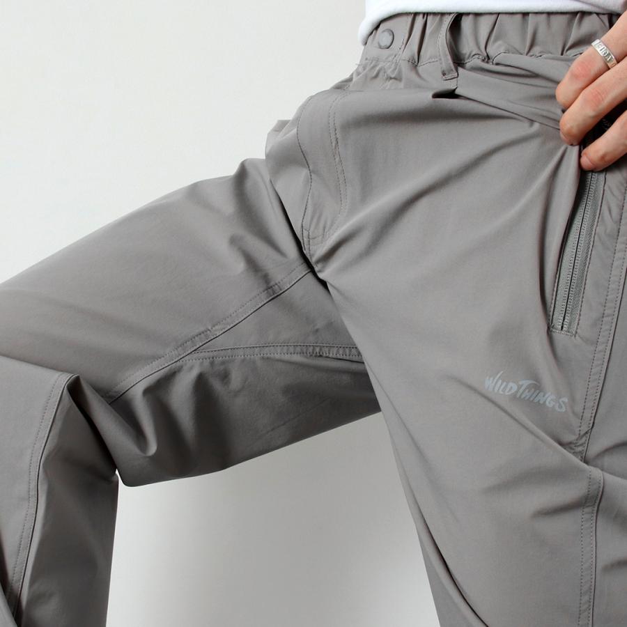 WILDTHINGS（ワイルドシングス） エラスティックナイロン ラックスパンツ / メンズ ウエストゴム 総ゴム ストレッチ アウトドア | WILD THINGS | 15