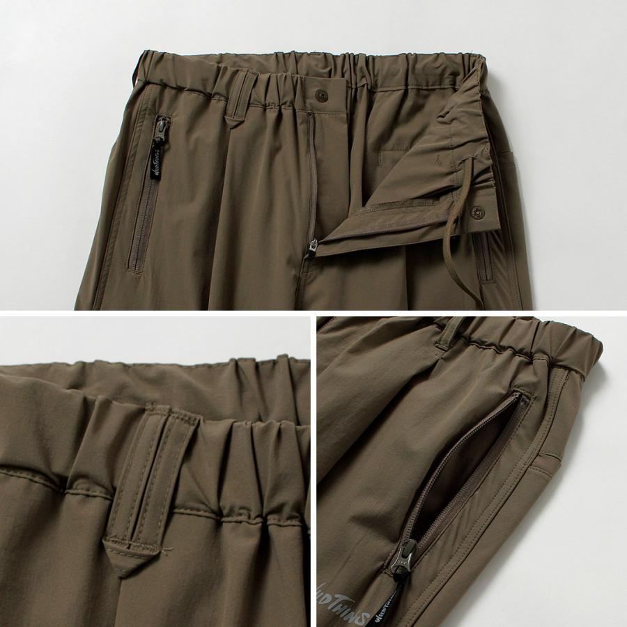 WILDTHINGS（ワイルドシングス） エラスティックナイロン ラックスパンツ / メンズ ウエストゴム 総ゴム ストレッチ アウトドア | WILD THINGS | 18